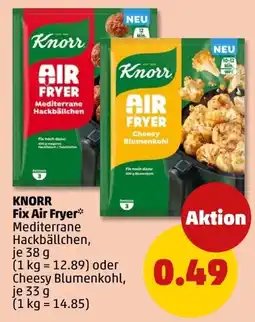 PENNY Knorr Fix Air Fryer Mediterrane Hackbällchen Angebot