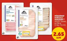 PENNY Mühlenhof Delikatess Aufschnitt Angebot