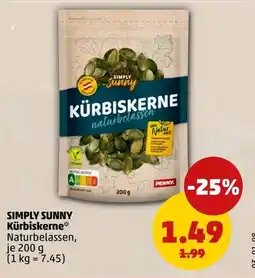 PENNY SIMPLY SUNNY Kürbiskerne Angebot