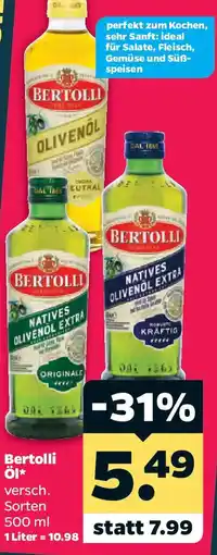 Netto Bertolli Öl Angebot