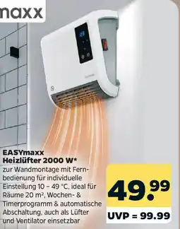 Netto EASYmaxx Heizlüfter 2000 W Angebot