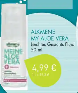 CAP Markt ALKMENE MY ALOE VERA Leichtes Gesichts Fluid Angebot