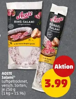 PENNY Aoste Salami Angebot