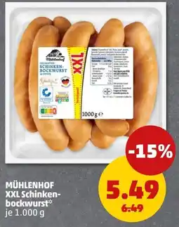 PENNY MÜHLENHOF XXL Schinken-bockwurst Angebot