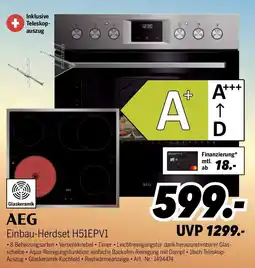 MEDIMAX AEG Einbau-Herdset H51EPV1 Angebot