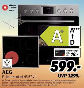 AEG Einbau-Herdset H51EPV1