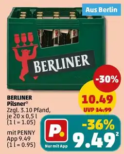 PENNY BERLINER Pilsner Angebot