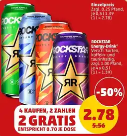 PENNY ROCKSTAR Energy-Drink Angebot
