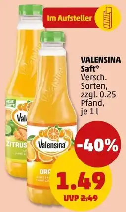 PENNY Valensina Saft Angebot