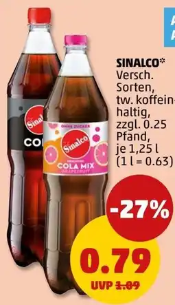 PENNY Sinalco Cola Mix Grapefruit Angebot