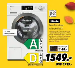 MEDIMAX Miele Waschtrockner WTD 160 WCS Angebot