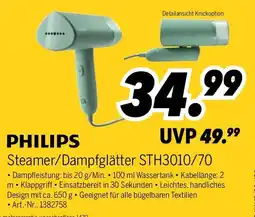 MEDIMAX PHILIPS Steamer/Dampfplatte STH3010/70 Angebot