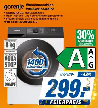 Gorenje Waschmaschine W52G2P84A3P2