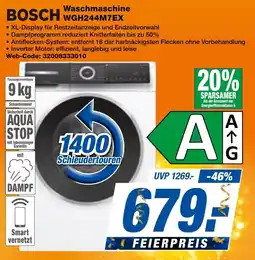 expert Techno Land BOSCH Waschmaschine WGH244M7EX Angebot