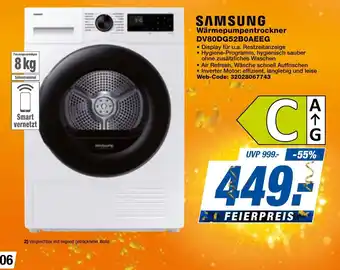 SAMSUNG Wärmepumpentrockner