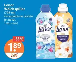 V Markt Lenor Weichspüler Angebot