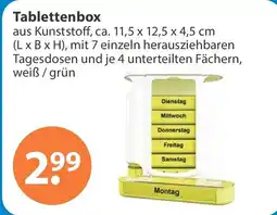V Markt Tablettenbox Angebot