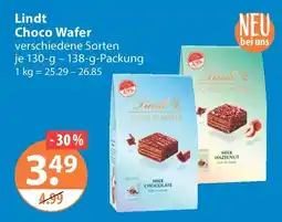 V Markt Lindt Choco Wafer Angebot