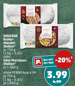 PENNY Douceur Butter-Mandel-Stollen Angebot