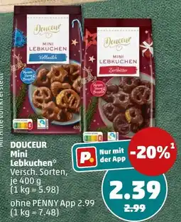 PENNY Douceur Mini Lebkuchen Angebot