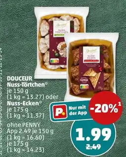 PENNY Douceur Nuss-Törtchen Angebot