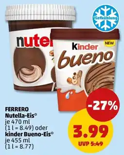 PENNY FERRERO Nutella-Eis Angebot
