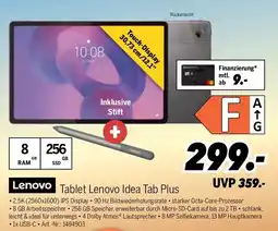 MEDIMAX Lenovo Tablet Lenovo Idea Tab Plus Angebot