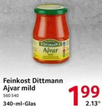 Feinkost Dittmann Ajvar mild