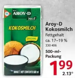 Selgros Aroy-D Kokosmilch Angebot