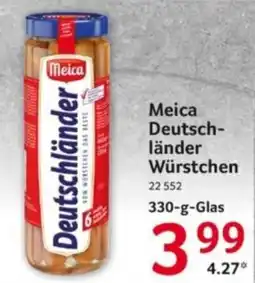 Selgros Meica Deutschländer Würstchen Angebot