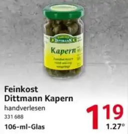 Selgros Feinkost Dittmann Kapern Angebot