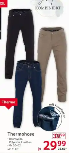 Selgros Thermohose Angebot