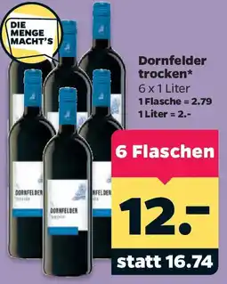 Netto Dornfelder trocken Angebot