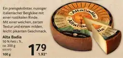 Selgros Alta Badia Bergkäse Angebot