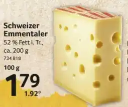 Selgros Schweizer Emmentaler Angebot