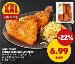 PENNY MÜHLENHOF Frische Hähnchen-Schenkel* Angebot