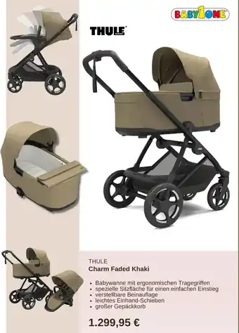 Thule Charm Faded Khaki