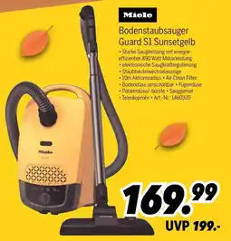 MEDIMAX Bodenstaubsauger Guard S1 Sunsetgelb Angebot