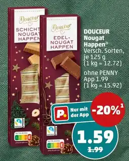 PENNY Douceur Edel-Nougat Happen Angebot