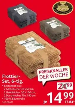 Selgros Frottier-Set, 6-tlg. GÖZZE Angebot