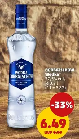 PENNY Wodka Gorbatschow Angebot