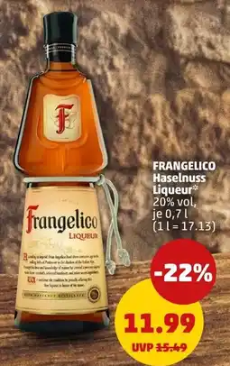 PENNY Frangelico Haselnuss Liqueur Angebot