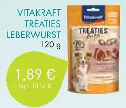 CAP Markt VITAKRAFT TREATIES LEBERWURST Angebot