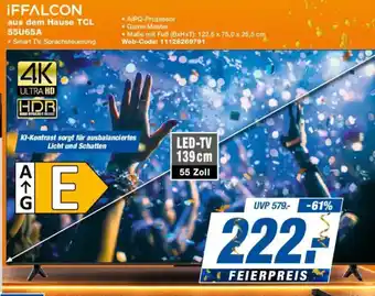 IFFALCON aus dem Hause TCL 55U65A