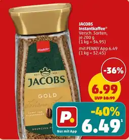 PENNY Jacobs Instantkaffee Angebot