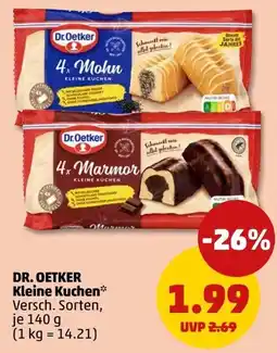 PENNY DR. OETKER Kleine Kuchen* Angebot