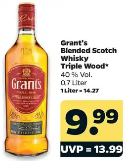 Netto Grant's Blended Scotch Whisky Triple Wood Angebot