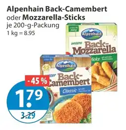 V Markt Alpenhain Back-Camembert Angebot