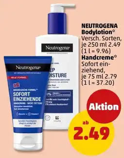 PENNY Neutrogena Bodylotion Angebot