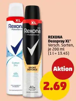 PENNY REXONA Deospray XL Angebot